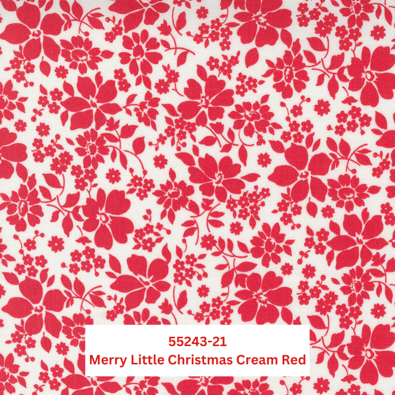 Merry Little Christmas by Bonnie & Camille — Redwork Plus/Scarlet